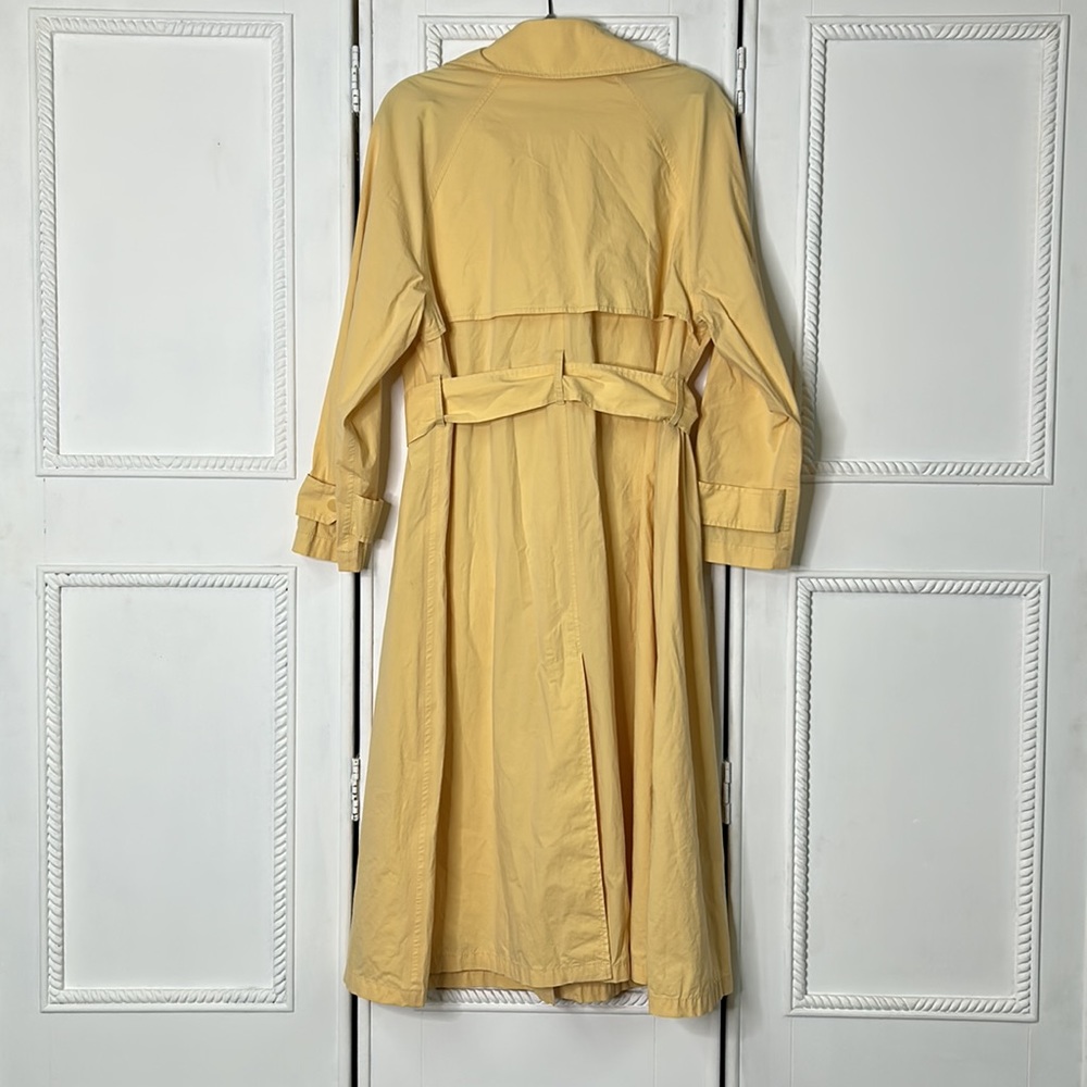 Banana Republic Yellow Trench Coat - Picture 9 of 9